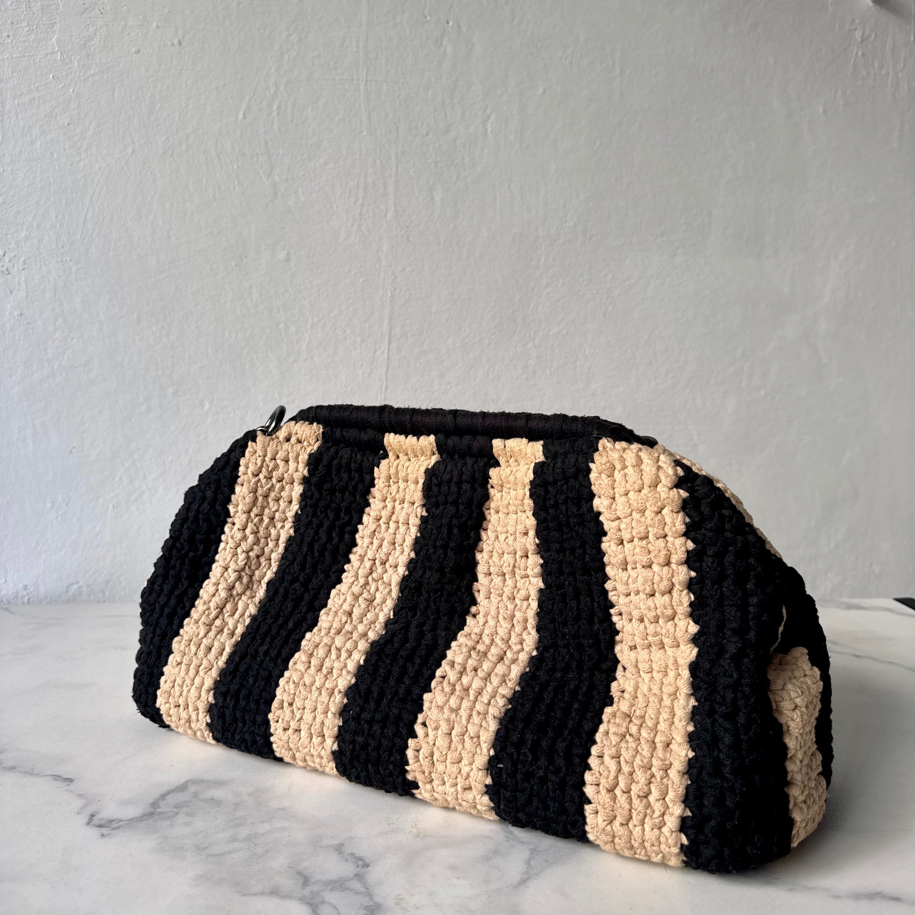 Striped Pouch